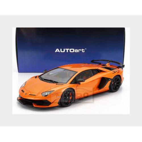 1:18 AUTOART Lamborghini Aventador Svj 2018 Orange AA79218