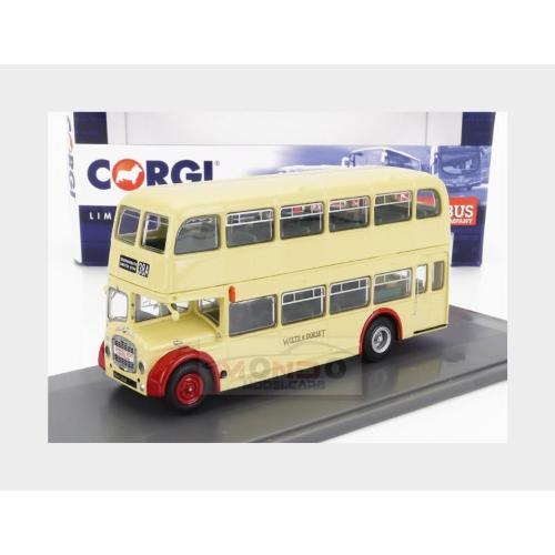 1:76 CORGI Bristol Lodekka Fs68 Autobus Wilts And Dorset 38A Bournemouth Limited Stop 1956 Cream Red OM40821B