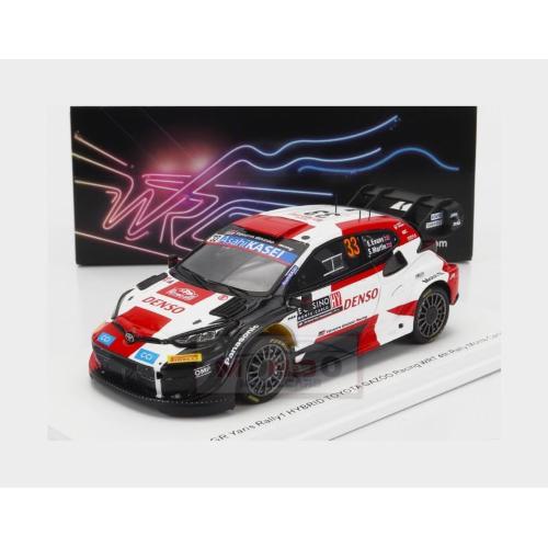 1:43 SPARK Toyota Yaris Gr Hybrid Rally1 Team Toyota Gazoo Racing Wrt #33 4Th Rally Montecarlo 2023 E.Evans S.Martin S6719