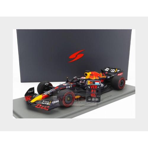 1:18 SPARK Red Bull F1 Rb18 Team Oracle Red Bull Racing #1 Winner Holland Gp World Champion 2022 30Th Victory Max Verstappen Con Vetrina With Showcase Special Box 18S773