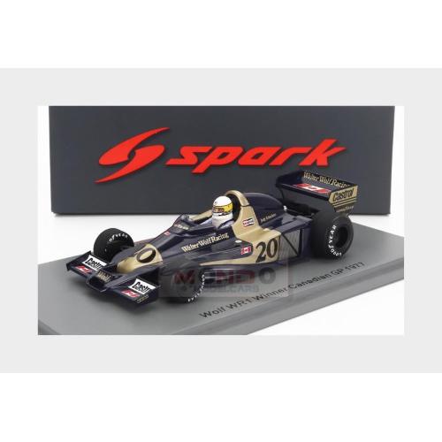 1:43 SPARK Wolf F1 Wr1 Ford #20 Winner Canada Gp 1977 Jody Scheckter S9998