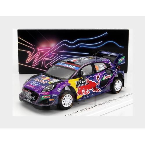 1:43 SPARK Ford England Puma Rally1 Red Bull Team Ford World Rally M-Sport #19 Rally Safari Kenya 2022 S.Loeb I.Galmiche S6706