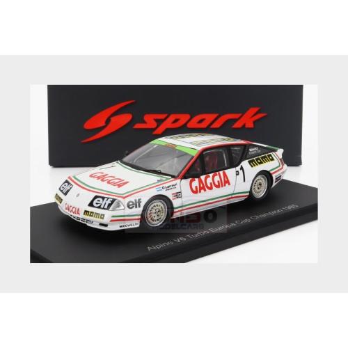 1:43 SPARK Renault Alpine V6 Turbo #1 Europa Cup Champion 1985 O.Larrauri S7330