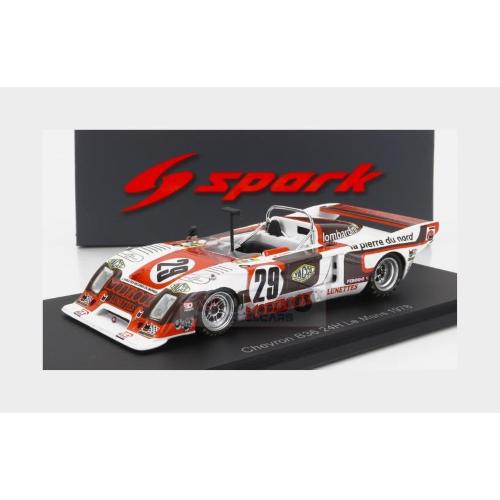 1:43 SPARK Chevron B36 2.0L S4 Team Societe Racing #29 24H Le Mans 1978 M.Dubois D.Gache J.Sanchez S9414