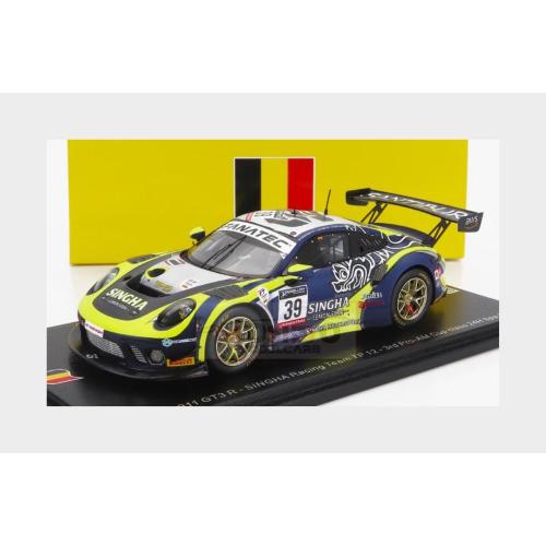 1:43 SPARK Porsche 911 991-2 Gt3 R Team Singha Racing #39 3Rd Pro-Am Cup Class 24H Spa 2022 P.Bhirombhakdi C.Hamon T.Sathienthirakul E.Bamber SB519