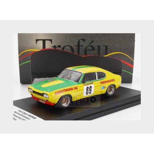 1:43 TROFEU Ford England Capri 2600 Rs #89 2Nd Nurburgring 1972 W.Christmann Yellow Green TRRDE42