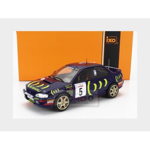 1:24 IXO Subaru Impreza 555 Repsol #5 Rally Tour De Corse 1995 C.Sainz L.Moya Blue Yellow 24RAL028A.22