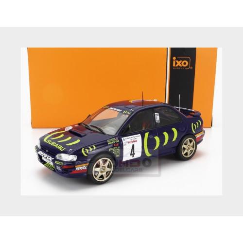 1:24 IXO Subaru Impreza 555 Repsol #4 Rally Tour De Corse 1995 C.Mcrae D.Ringer Blue Yellow 24RAL028B.22