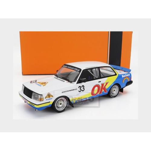 1:18 IXO Volvo 240 Turbo Team Beckers #33 Zolder Etcc 1985 P.G.Andersson G.Petersson M.Linden White Yellow Blue 18RMC105B.22