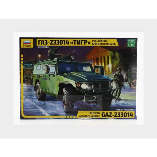 1:35 ZVEZDA Gaz 233014 Russian Armored Vehicle Military 2006 Kit ZS3668