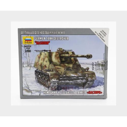 1:100 ZVEZDA Tank German Tank Destroyer Military 1945 Kit ZS6291