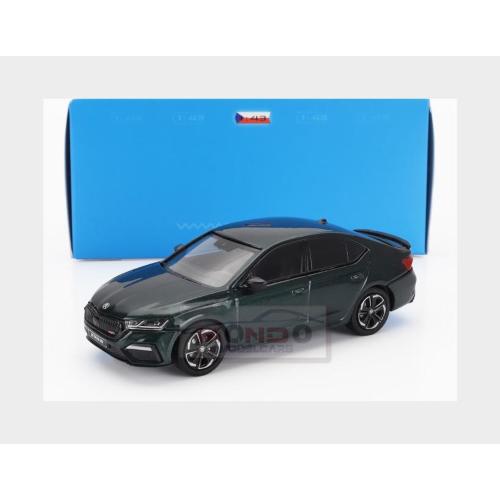 1:43 ABREX Skoda Octavia Iv Rs 2020 Green Met 143ABZ-037HL
