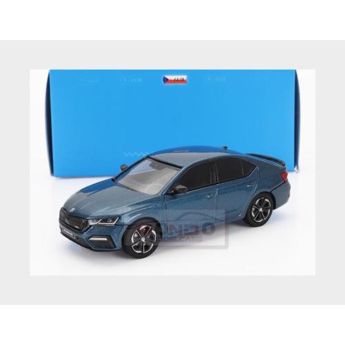 1:43 ABREX Skoda Octavia Iv Rs 2020 Blue Petrol Met 143ABZ-037KP