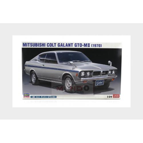 1:24 HASEGAWA Mitsubishi Colt Galant Gto-Mii 1970 Kit HA20512