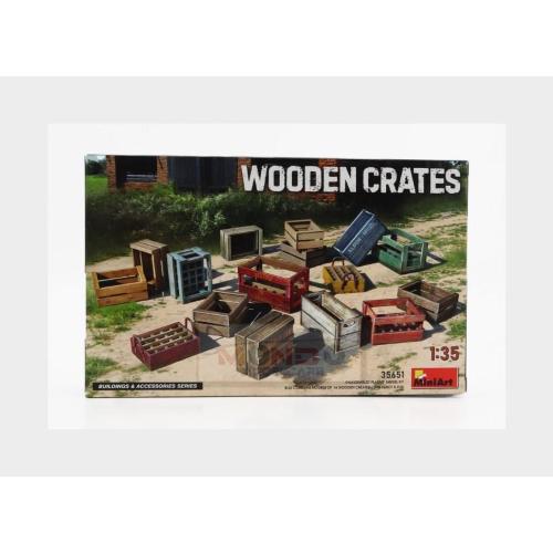 1:35 MINIART Accessories Wooden Crates Kit MA35651
