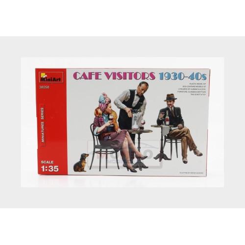 1:35 MINIART Figures Cafe Visitors 1930-1940 Kit MA38058