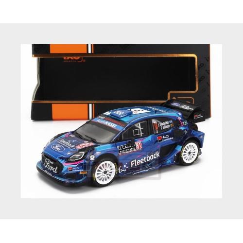 1:43 IXO Ford England Puma Rally1 Team M-Sport Ford Wrt #9 Rally Montecarlo 2023 J.Serderidis F.Miclotte Blue Black RAM881.22