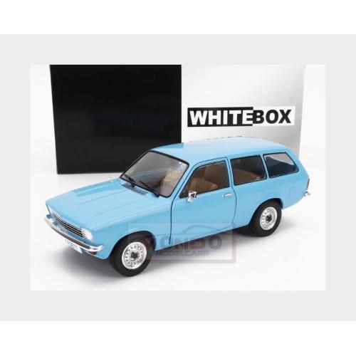 1:24 WHITEBOX Opel Kadett C Caravan Sw Station Wagon 1973 Light Blue WB124192-O