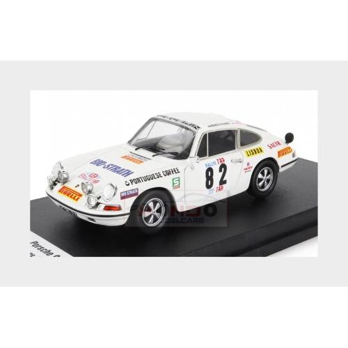 1:43 TROFEU Porsche 911S (Night Version) #82 Tap Rally 1972 A.Nunes A.Morais White DSN136