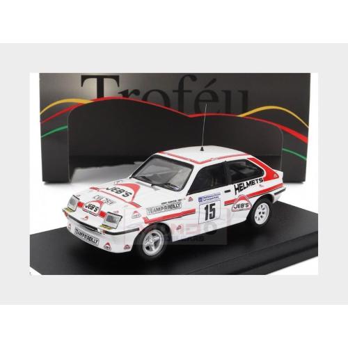 1:43 TROFEU Vauxhall Chevette Hsr #15 Circuit Of Ireland 1983 B.Fagan K.Johnston White Red TRRiR15