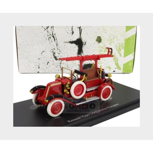 1:43 AUTOCULT Renault Type Lo Fire Engine Truck France 1926 Red ATC12019