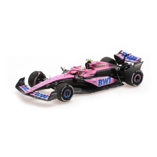 1:43 MINICHAMPS Renault F1 A523 Team Bwt Alpine #10 Season 2023 Pierre Gasly Blue Pink 417230110