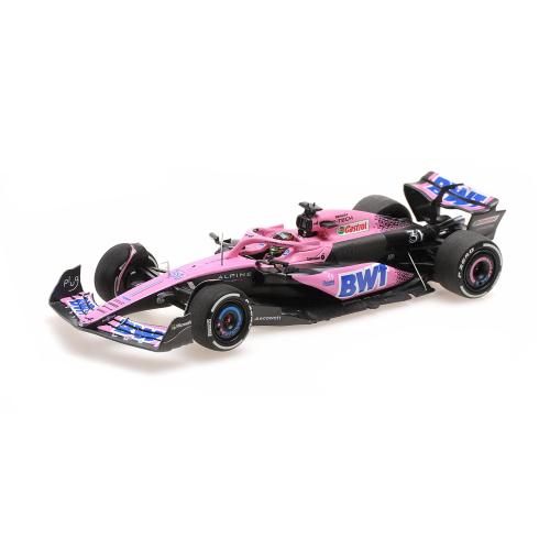1:43 MINICHAMPS Renault F1 A523 Team Bwt Alpine #31 Season 2023 Esteban Ocon Blue Pink 417230131