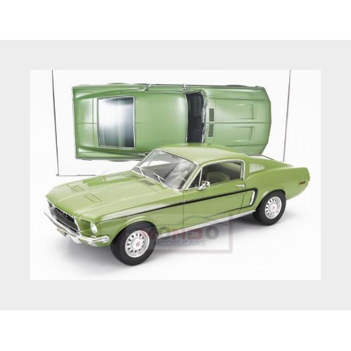 1:12 NOREV Ford Usa Mustang Fastback Gt Coupe 1968 Green NV122704