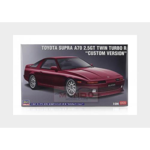 1:24 HASEGAWA Toyota Supra (A70) 2.5Gt Twin Turbo R Custom 1989 Kit HA20645
