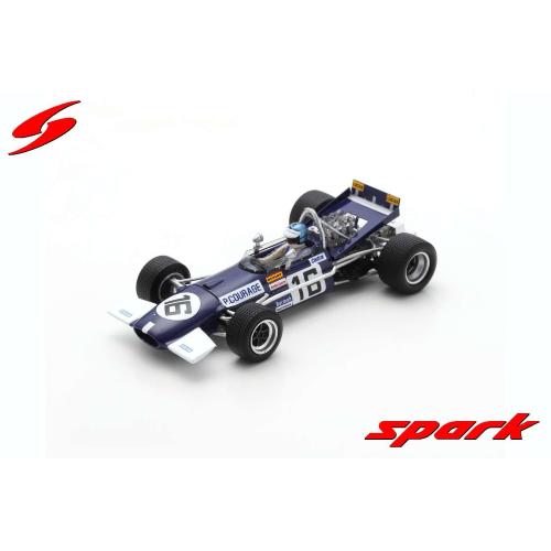 1:43 SPARK Brabham F1 Bt26A #16 British Gp 1969 Piers Courage S8320