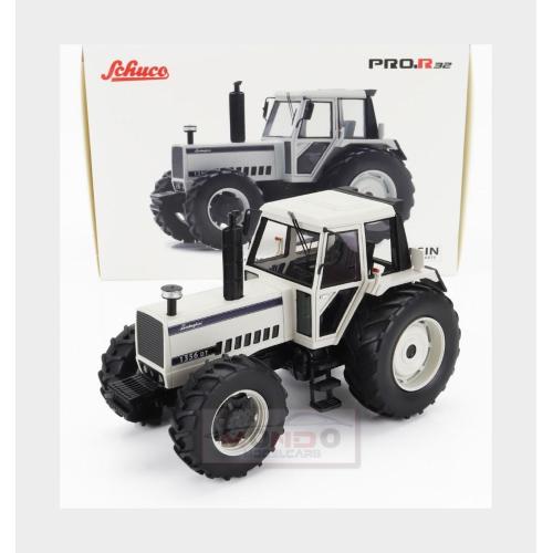 1:32 SCHUCO Lamborghini 1356Dt Tractor 1987 White Black 450930500