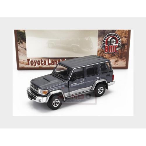 1:64 BM-CREATIONS Toyota Land Cruiser Lc76 2014 Grey Silver BM64B0345LHD