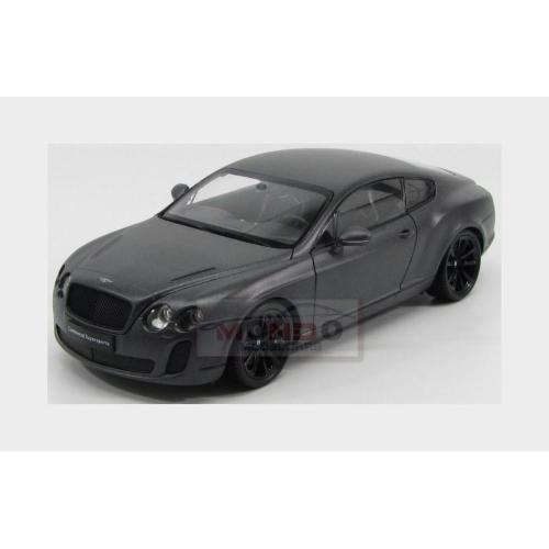 1:18 WELLY Bentley Continental Supersports 2009 Matt Grey Met WE18038MG