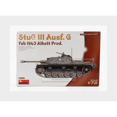 1:72 MINIART Tank Stug Iii Ausf.G Military 1943 Kit MA72101
