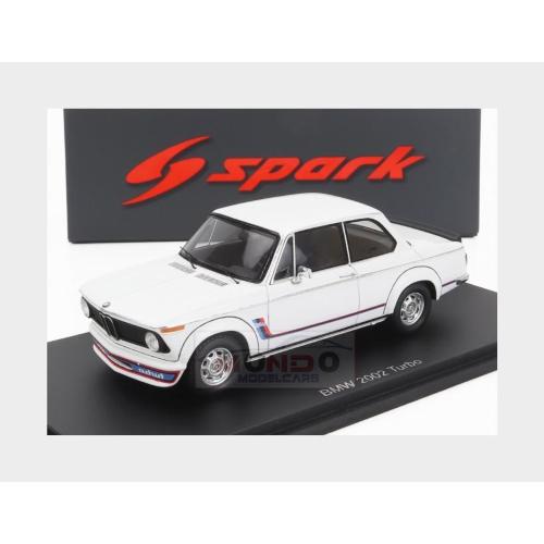 1:43 SPARK Bmw 2002 Turbo 1973 White S2814