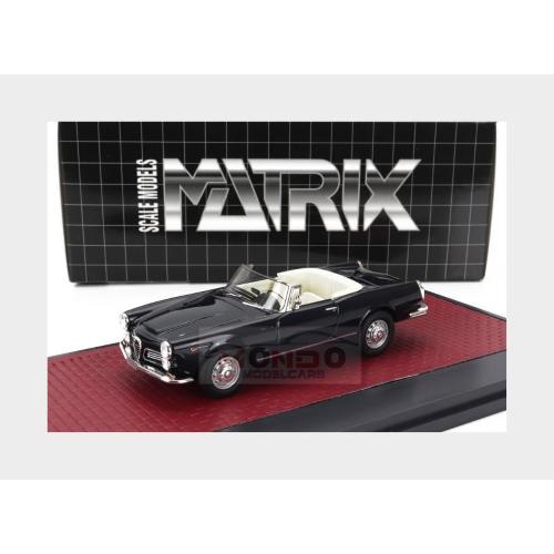 1:43 MATRIX Alfa Romeo 2600 Spider Cabriolet Open 1962 Dark Blue MX40102-152