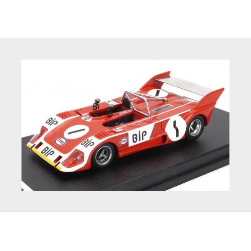 1:43 TROFEU Lola T292 Sider #2 Winner Rally Vila Real 1973 Carlos Gaspar Orange White TRFDSN152