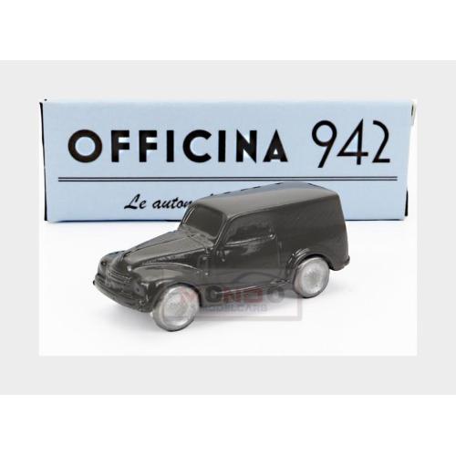 1:76 OFFICINA-942 Fiat 500C Van Furgoncino 1949 Grey ART1039C