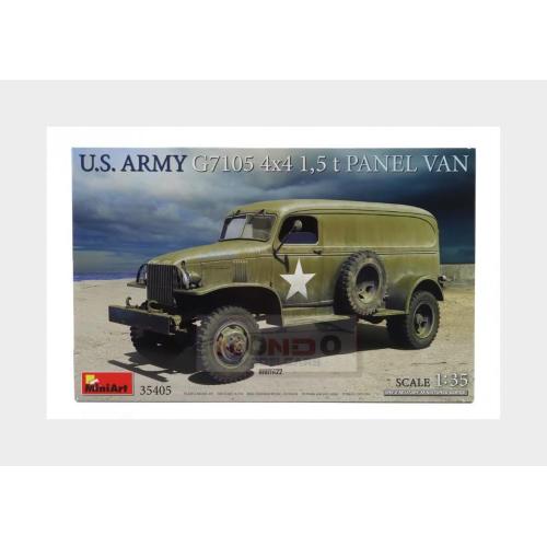 1:35 MINIART Chevrolet G7105 4X4 Truck Panel Van Military 1955 Kit MA35405