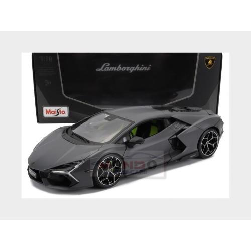 1:18 MAISTO Lamborghini Revuelto 2023 Vulcano Matt Grey MI31463-GREY