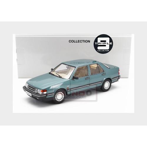 1:18 TRIPLE9 Saab 9000 Cd Turbo 1990 Green Met T9-1800442