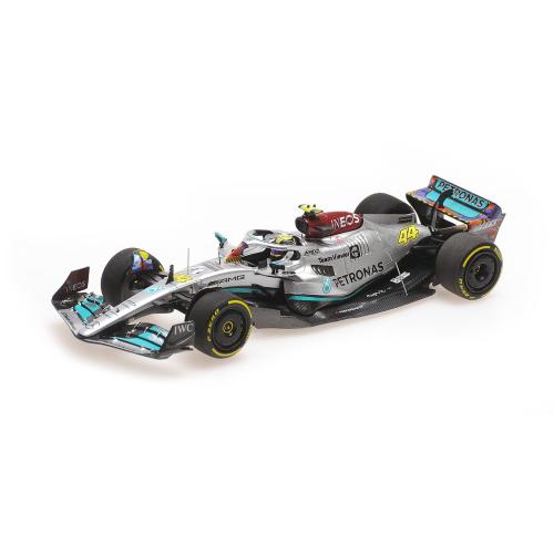 1:43 Minichamps Mercedes Amg W13 Lewis Hamilton Miami F1 Gp 2022 417220544