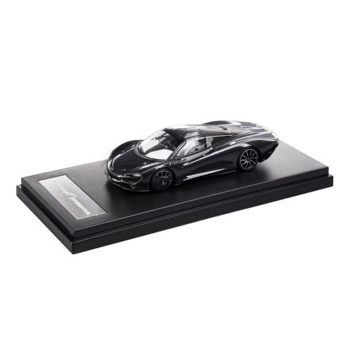 1:64 LCD Models Mclaren Speedtail Carbon Black LCD64032-BC