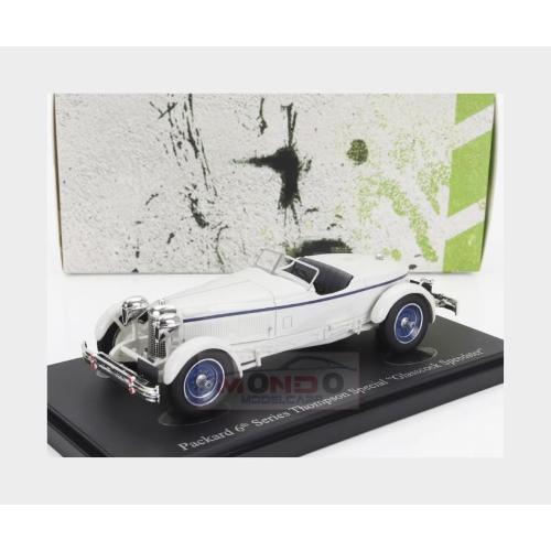 1:43 AUTOCULT Packard 6-Series Thompson Special Glasscock Speedster Usa 1929 White ATC02032