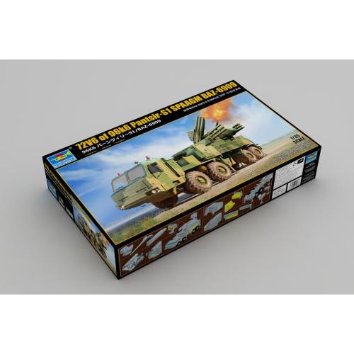 1:35 TRUMPETER KIT 72V6 Of 96K6 Pantsir-S1 Spaagm Baz-6909 TR01087