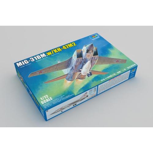 1:72 TRUMPETER KIT Mig-31Bm With Kh-47M2 TR01697