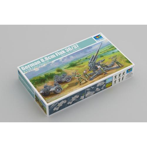 1:35 TRUMPETER KIT German 8.8Cm Flak 36/37 TR02359