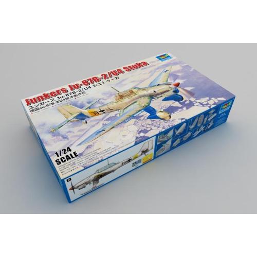 1:24 TRUMPETER KIT Junkers Ju-87B-2/U4 Stuka TR02422