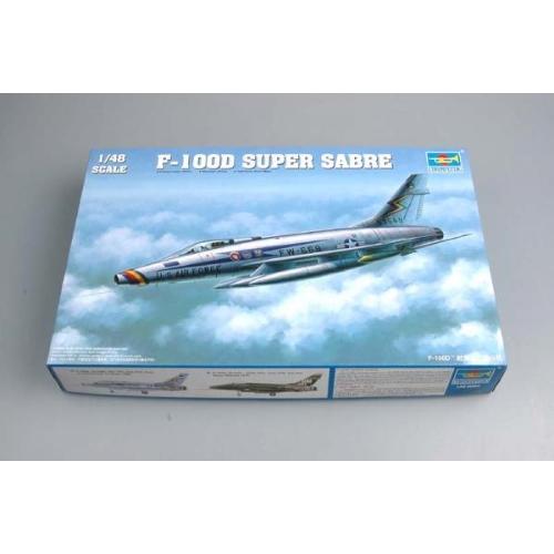 1:48 TRUMPETER KIT F-100 D Super Sabre TR02839