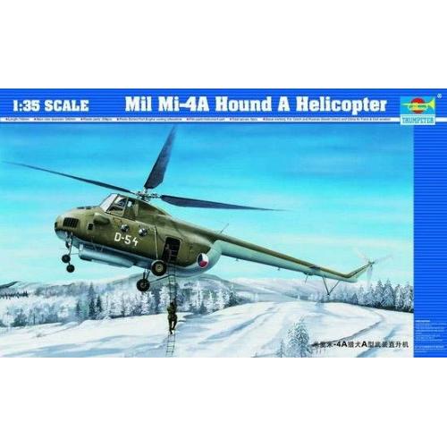 1:35 TRUMPETER KIT Mil Mi-4A Hound A Helicopter TR05101